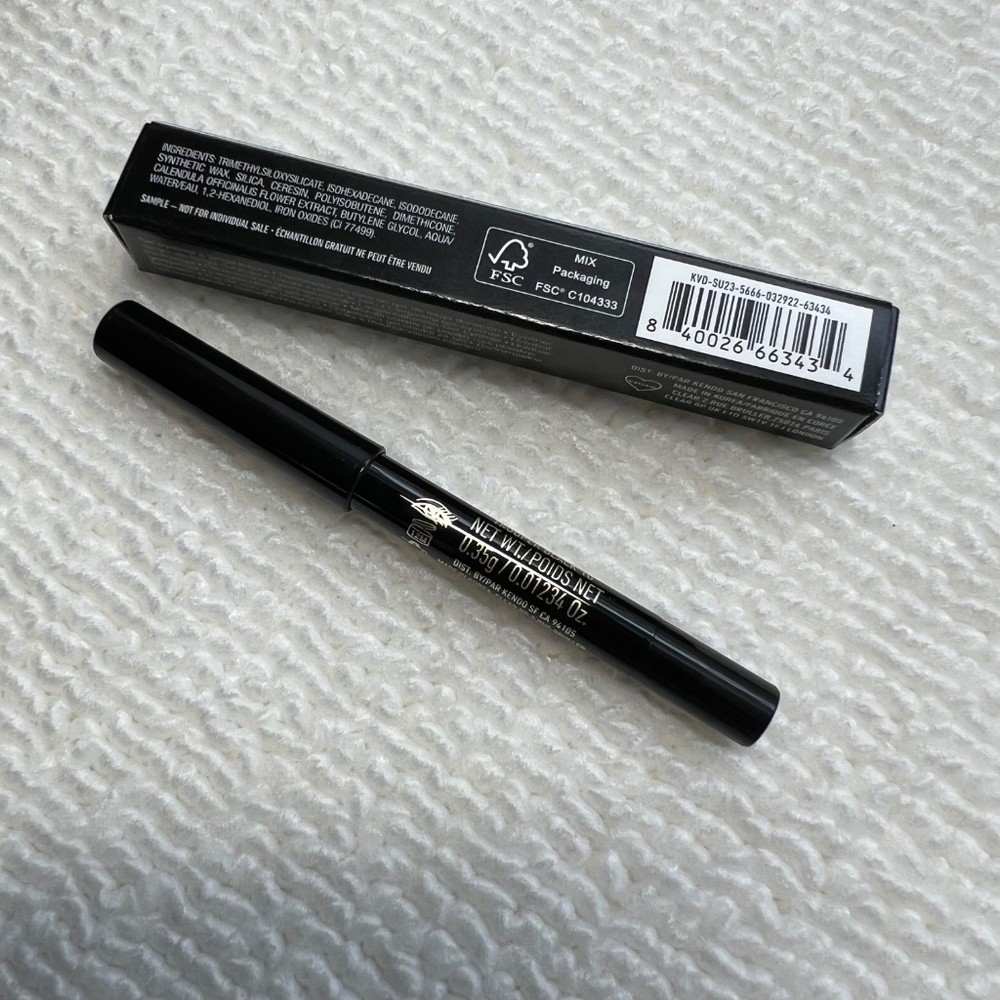 🌙Pick 5 for $25🌙 KVD Beauty Tattoo Pencil Liner Long-Wear Gel Eyeliner mini - Picture 3 of 6